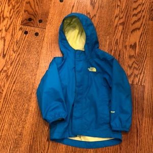 North face rain coat